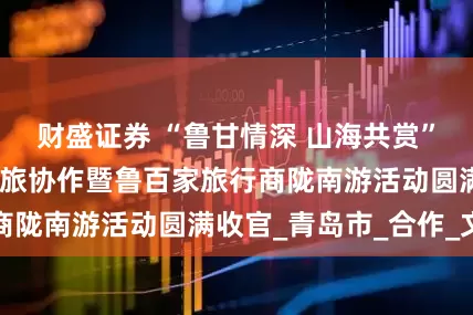 财盛证券 “鲁甘情深 山海共赏”2025东西部文旅协作暨鲁百家旅行商陇南游活动圆满收官_青岛市_合作_文化