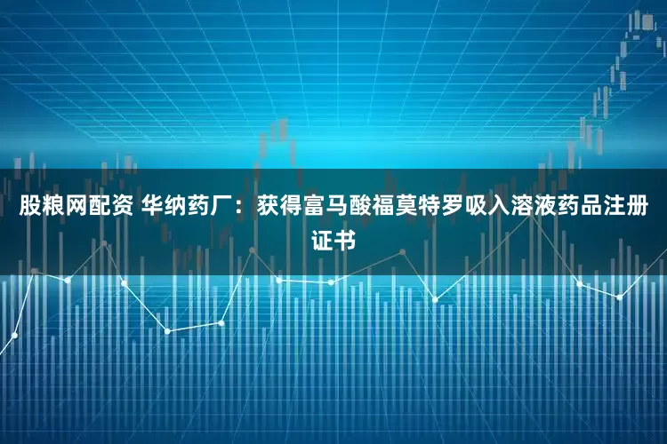 股粮网配资 华纳药厂：获得富马酸福莫特罗吸入溶液药品注册证书